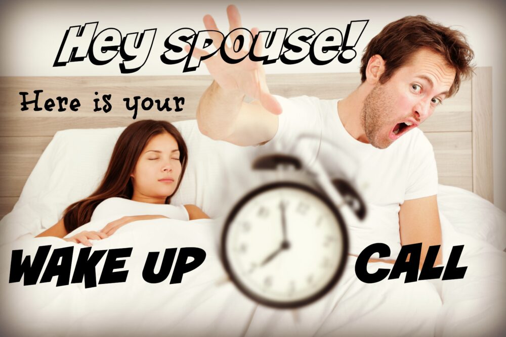 Hey Spouse Here’s Your Wake Up Call Don Olund Helping Couples And Families Connect Hinsdale Il